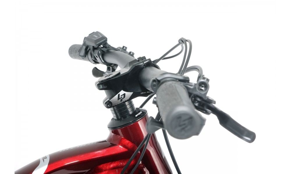 Rower elektryczny górski Lapierre Overvolt TR 6.7 - czerwony