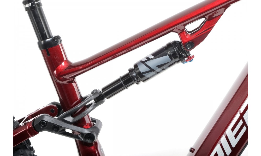 Rower elektryczny górski Lapierre Overvolt TR 6.7 - czerwony