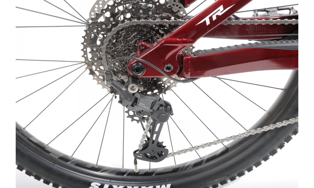 Rower elektryczny górski Lapierre Overvolt TR 6.7 - czerwony