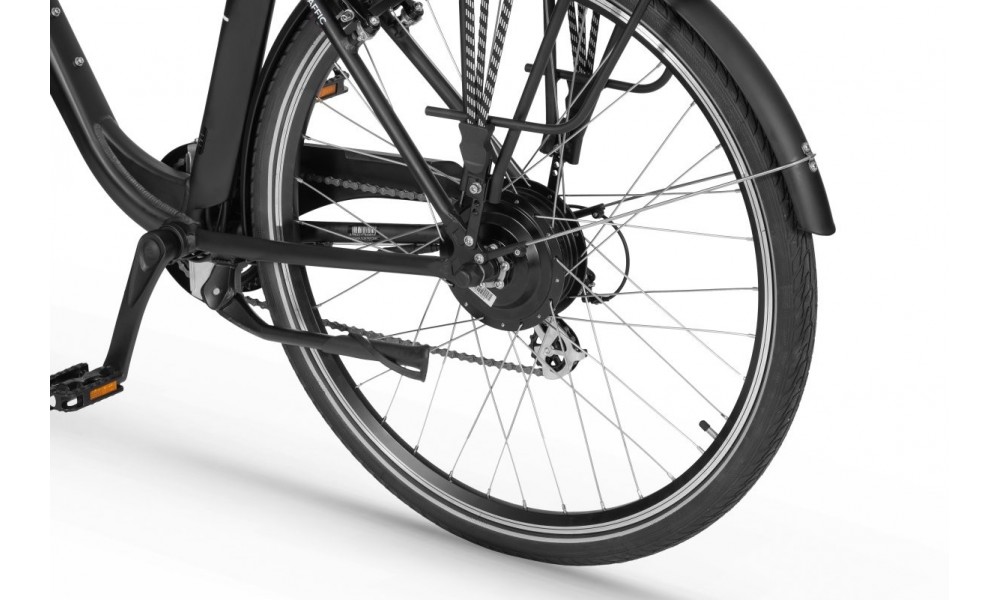 Rower miejski elektryczny Ecobike Traffic 14,5Ah - czarny