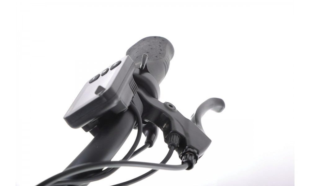 Rower miejski elektryczny Ecobike Traffic 14,5Ah - niebieski