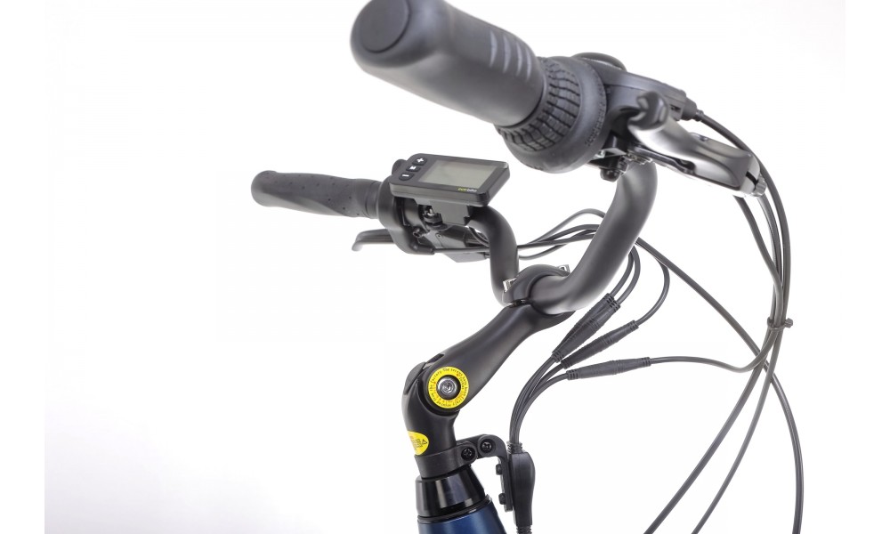 Rower miejski elektryczny Ecobike Traffic 14,5Ah - niebieski