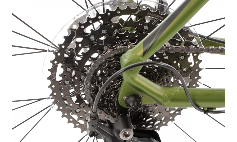 Rower górski Merida Big Nine 400 2024 - zielono-czarny