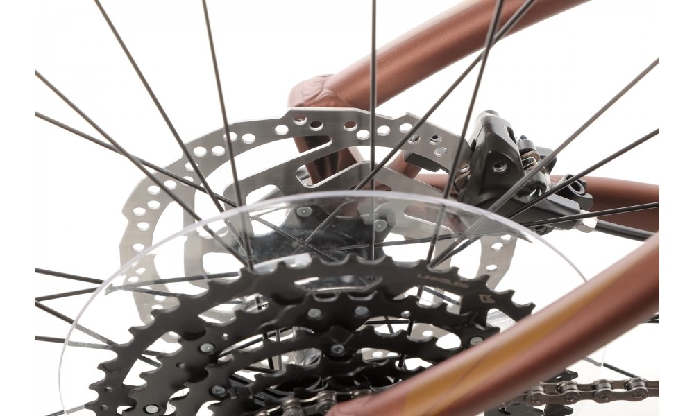 Rower górski Merida Big Trail 400 - brązowy-złoty