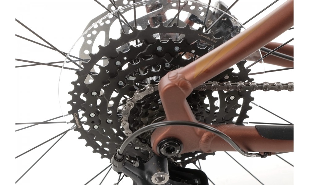 Rower górski Merida Big Trail 400 - brązowy-złoty