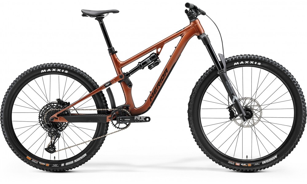 Rower górski Merida One Sixty 700 2024 - brązowy-czarny