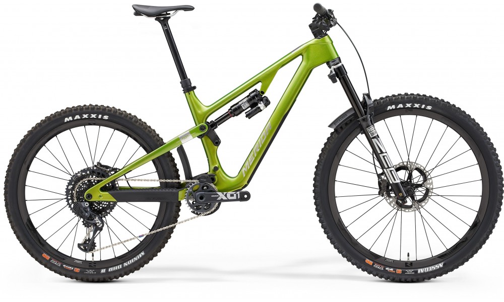 Rower górski Merida One Sixty 10K 2024 - zielono-srebrny