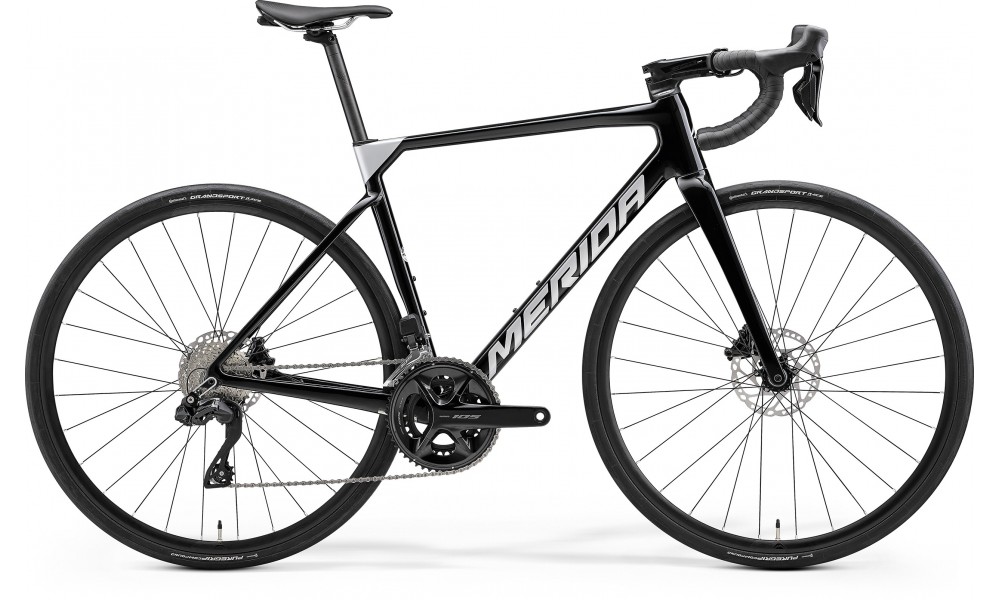 Rower szosowy Merida Scultura 6000 2024 - czarny-srebrny