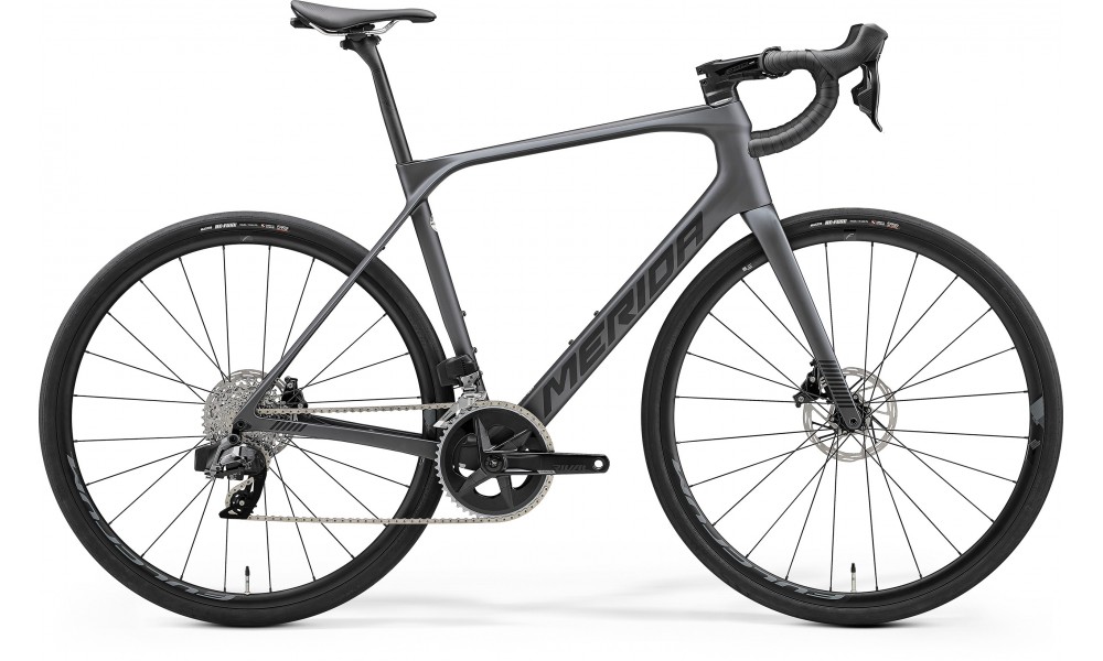 Rower szosowy Merida Scultura Endurance Rival-Edition 2024 - srebrno-czarny