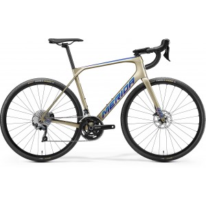 Rower szosowy Merida Scultura Endurance GR 5000 2024 - złoto-niebieski 1