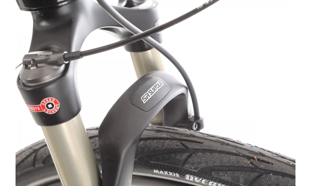 Rower crossowy Merida Crossway 700 2024 - czarno-srebrny