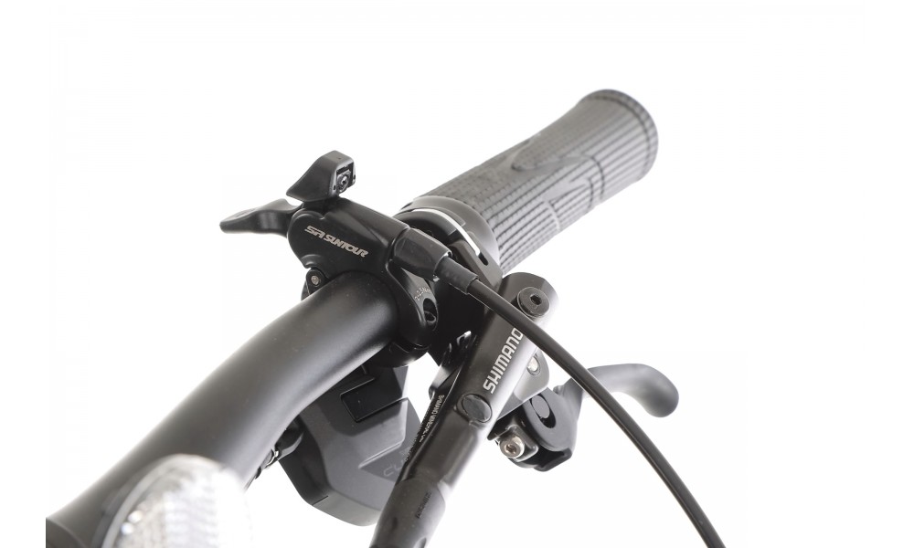 Rower crossowy Merida Crossway 700 2024 - czarno-srebrny