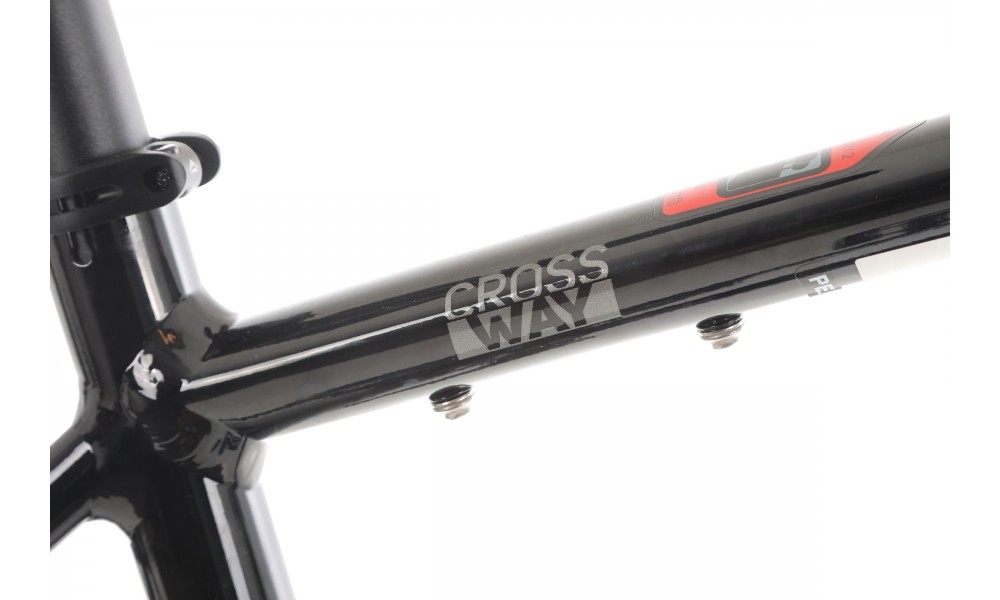 Rower crossowy Merida Crossway 700 2024 - czarno-srebrny