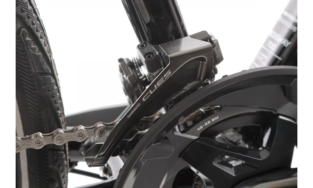 Rower crossowy Merida Crossway 700 2024 - czarno-srebrny