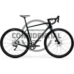 Rower gravel Merida Silex 200 2024 - czarno-szary 1