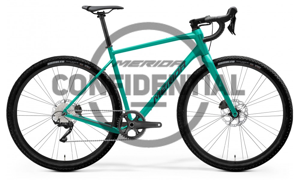 Rower gravel Merida Silex 200 2024 - zielony-czarny