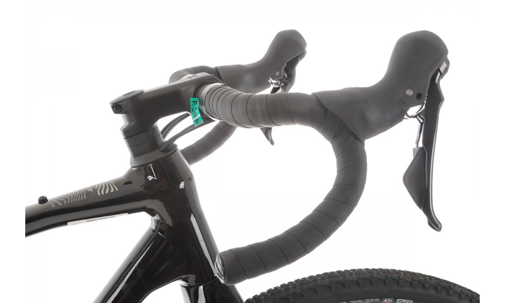 Rower gravel Merida Silex 400 2024 - czarno-srebrny