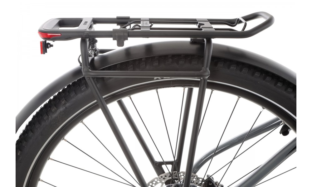 Rower trekkingowy elektryczny Merida eBig Tour 400 EQ 2024 - szaro-czarny