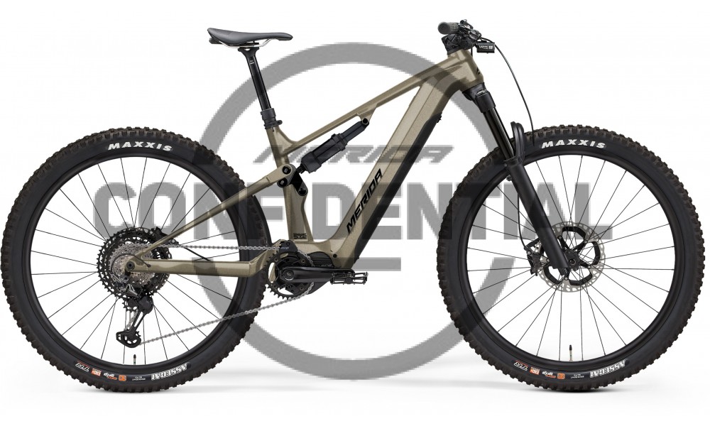 Rower górski elektryczny Merida eOne Forty 475 2024 - kremowo-czarny