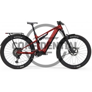 Rower górski elektryczny Merida eOne Forty 675 EQ 2024 - czerwono-czarny 1