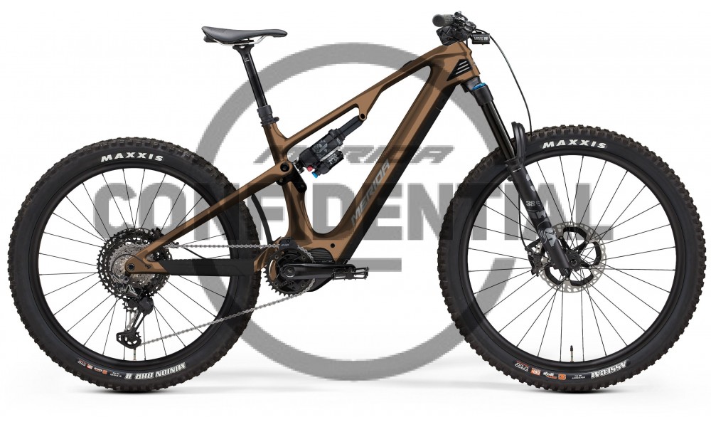 Rower górski elektryczny Merida eOne Sixty 7000 2024 - złoty