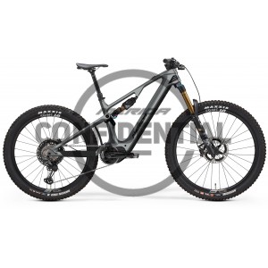 Rower górski elektryczny Merida eOne Sixty 10K 2024 - szaro-czarny 1