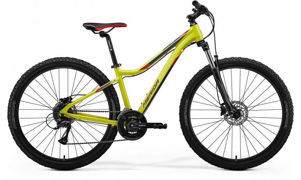 Rower górski Merida Matts 20 2024 - zielony-czerwony