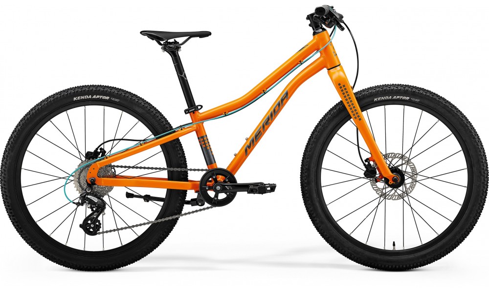 Rower górski Merida Matts J.24+ UNI 2024 - pomarańczowy-niebieski