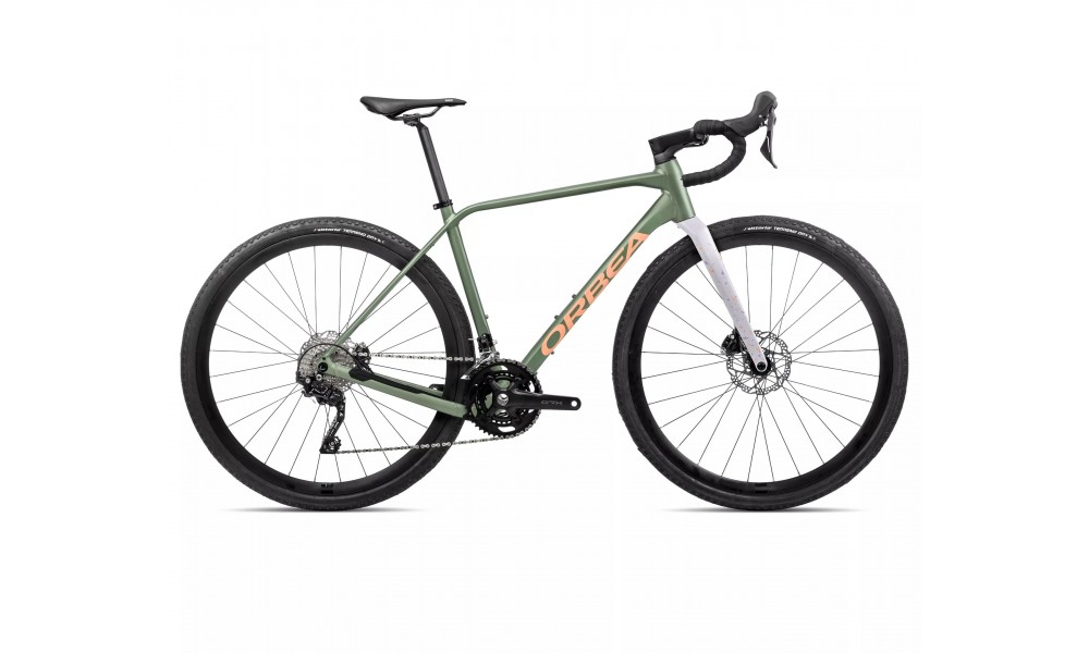 Rower gravel Orbea Terra H40 2024 - zielono-fioletowy