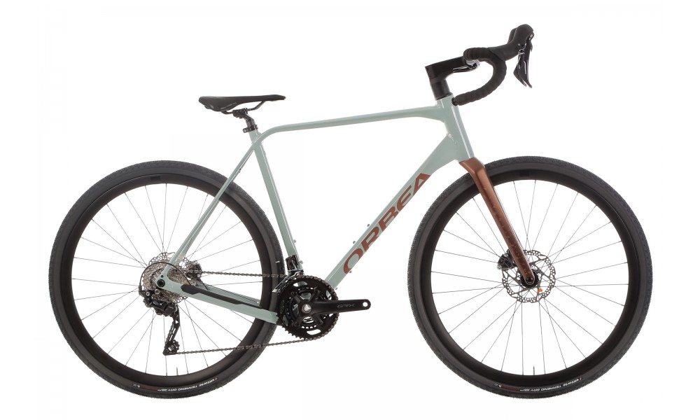 Rower gravel Orbea Terra H40 2024 - błękitno-miedziany