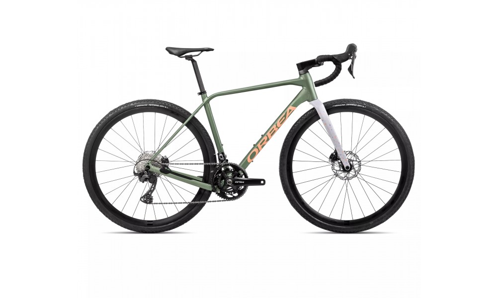 Rower gravel Orbea Terra H30 2024 - zielono-fioletowy