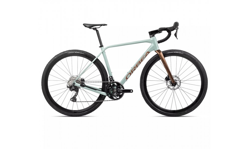 Rower gravel Orbea Terra H30 2024 - błękitno-miedziany