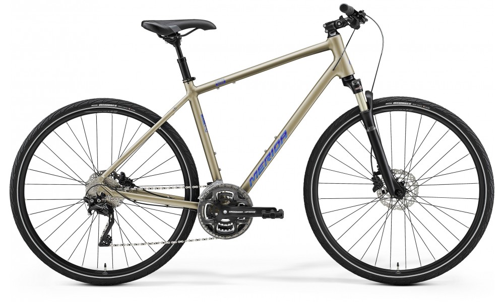 Rower crossowy Merida Crossway 300 Lady 2024 - złoty