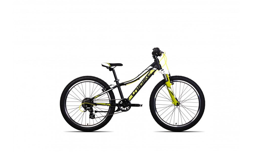 Rower młodzieżowy Unibike Roxi 2024 - czarny-zielony