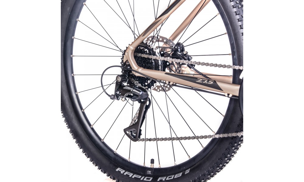 Rower górski Unibike Move 27,5 2024 - tytanowy