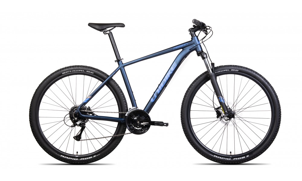 Rower górski Unibike Mission 29 2024 - granatowy