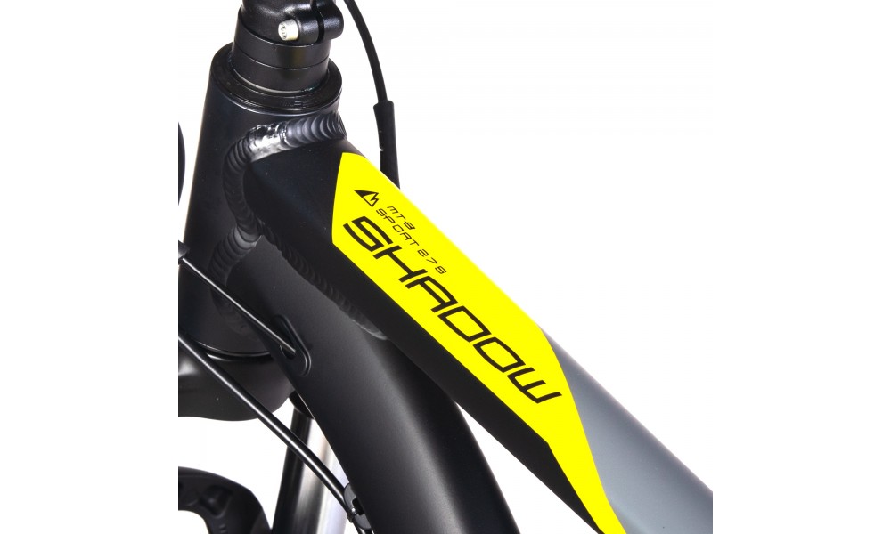 Rower górski Unibike Shadow 27,5 2024 - czarno-żółty