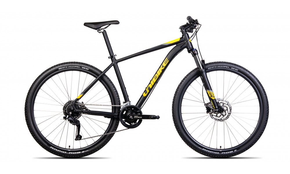 Rower górski Unibike Shadow 29 2024 - czarno-żółty