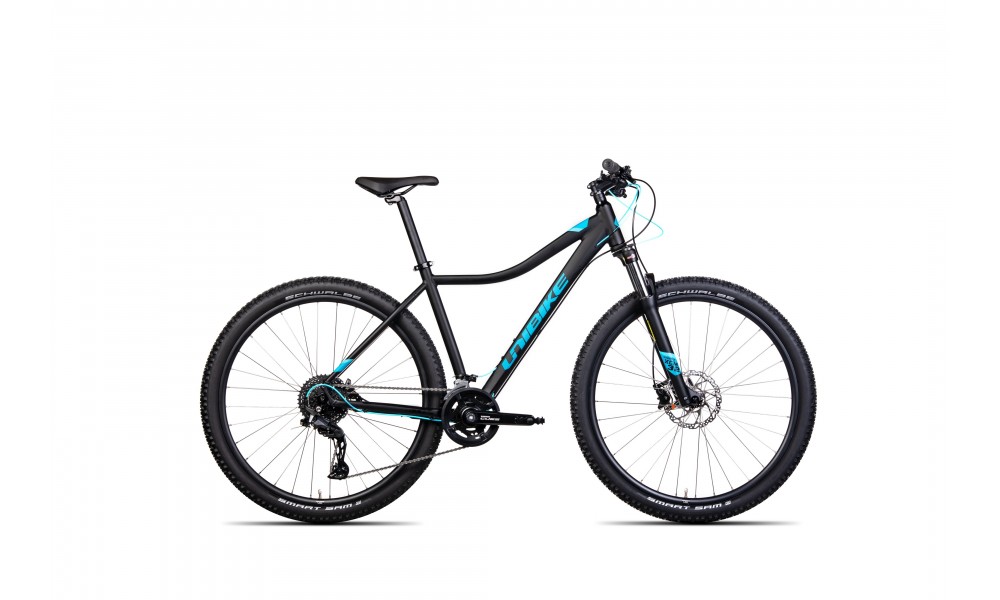 Rower górski Unibike Fusion Lady 29 2024 - czarny-turkusowy