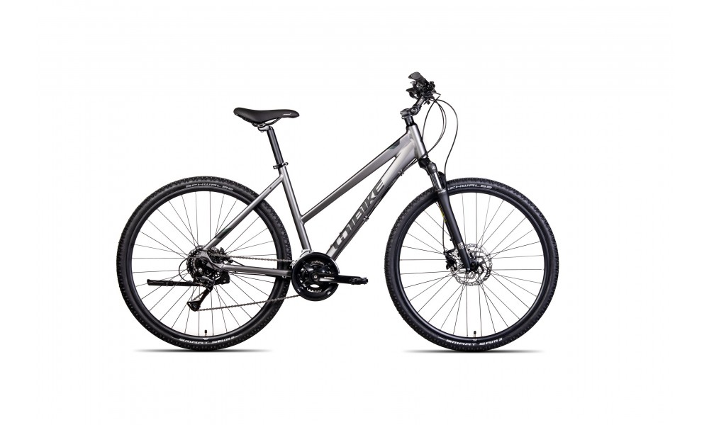 Rower crossowy Unibike Flash Lady 2024 - grafitowy