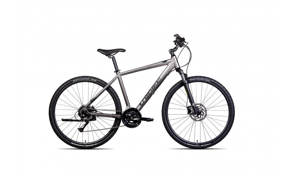 Rower crossowy Unibike Flash Man 2024 - grafitowy