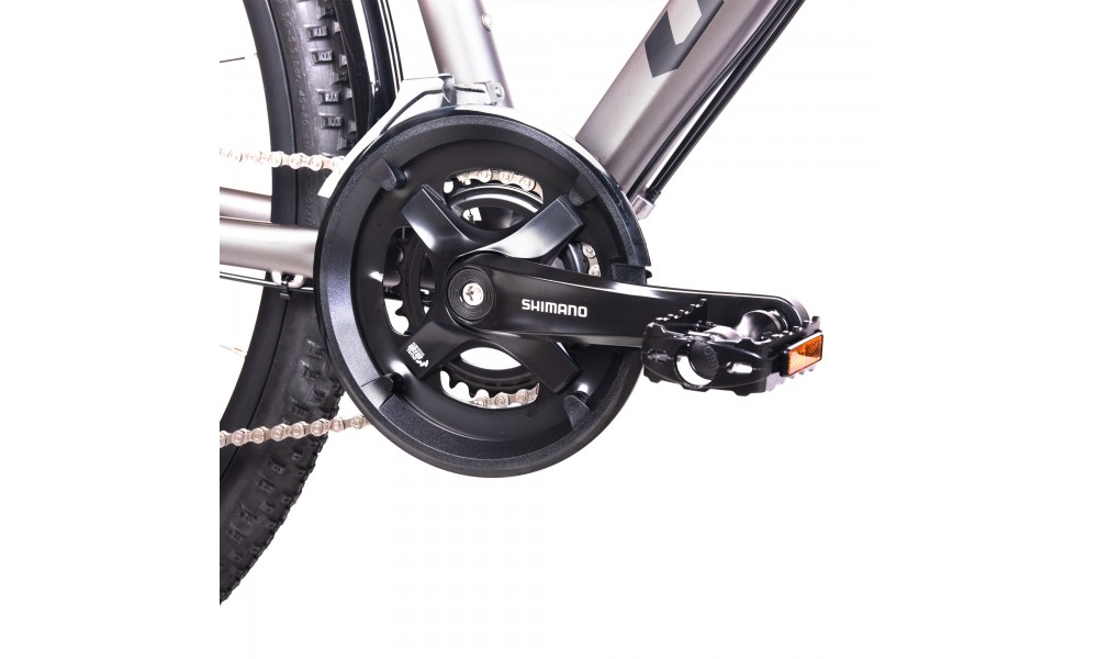 Rower crossowy Unibike Flash Man 2024 - grafitowy