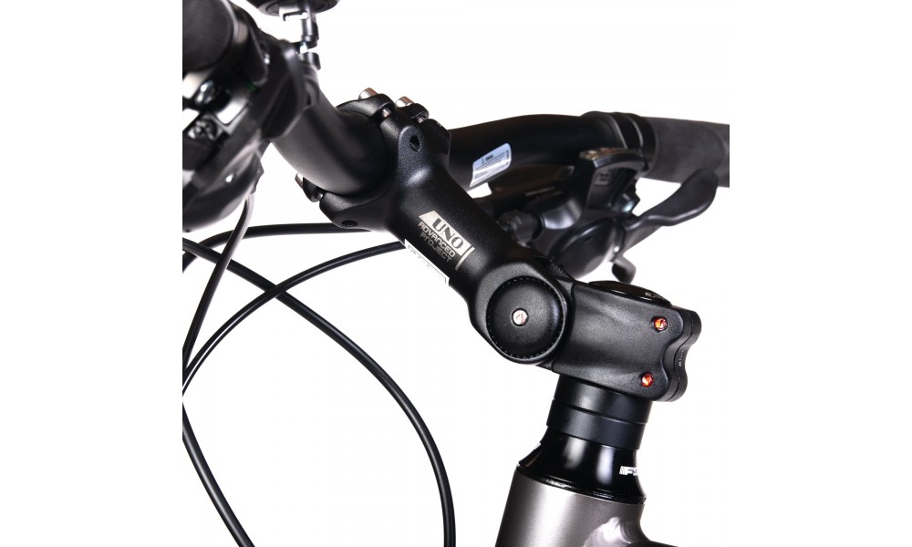 Rower crossowy Unibike Flash Man 2024 - grafitowy