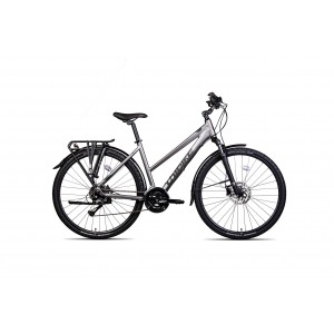 Rower crossowy Unibike Flash EQ Lady 2024 - grafitowy 1
