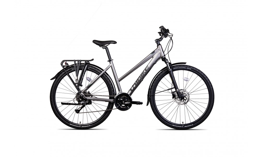 Rower crossowy Unibike Flash EQ Lady 2024 - grafitowy