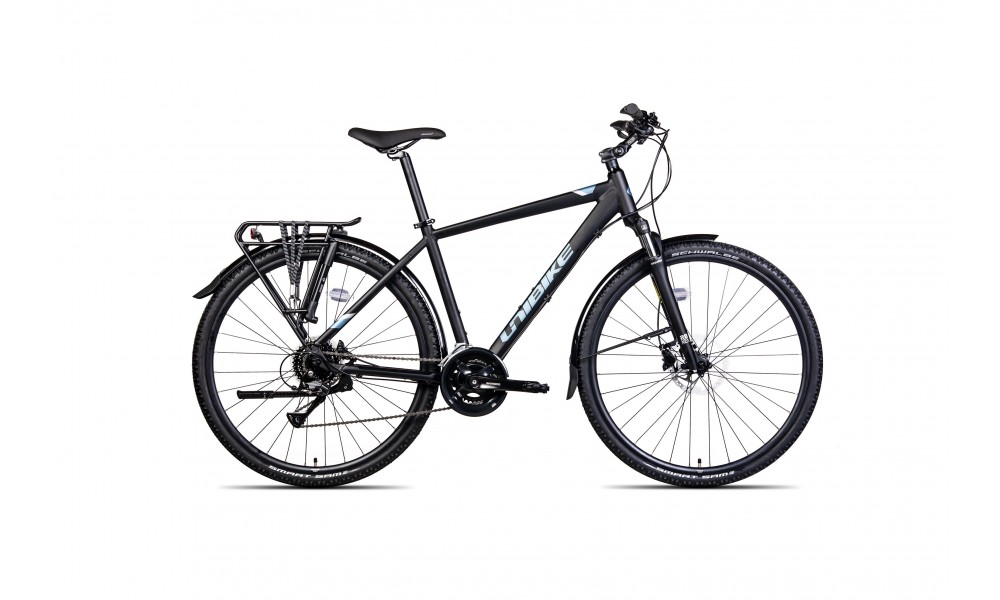 Rower crossowy Unibike Flash EQ Man 2024 - czarny