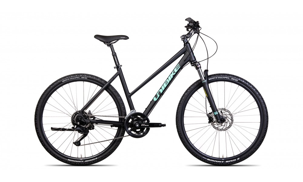 Rower crossowy Unibike Crossfire Lady 2024 - czarny