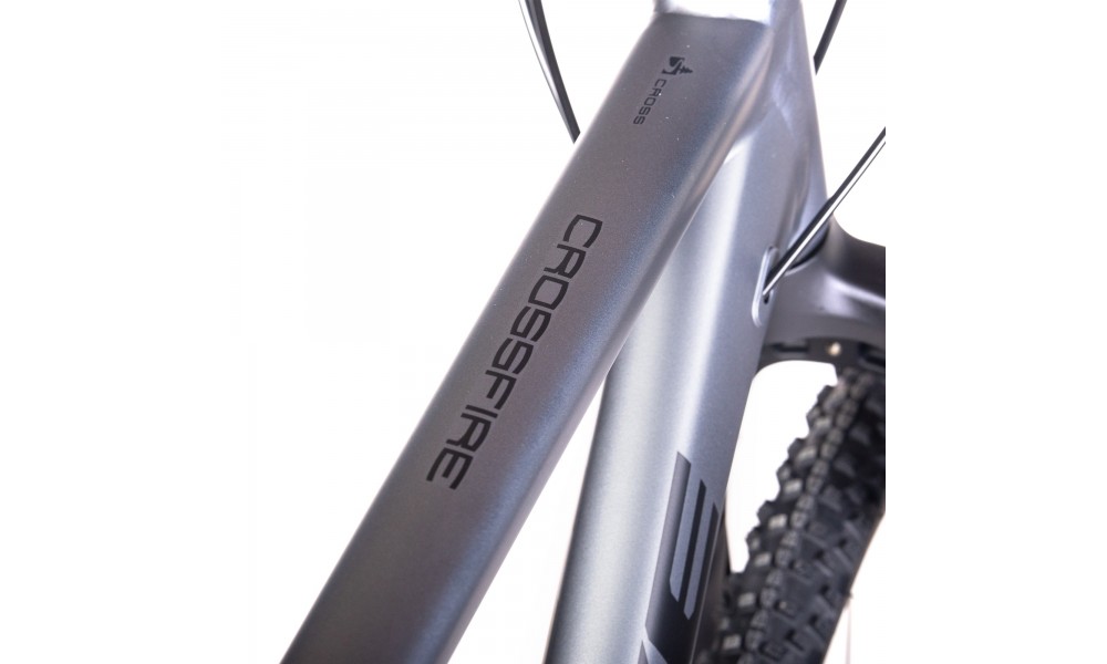 Rower crossowy Unibike Crossfire Man 2024 - grafitowy