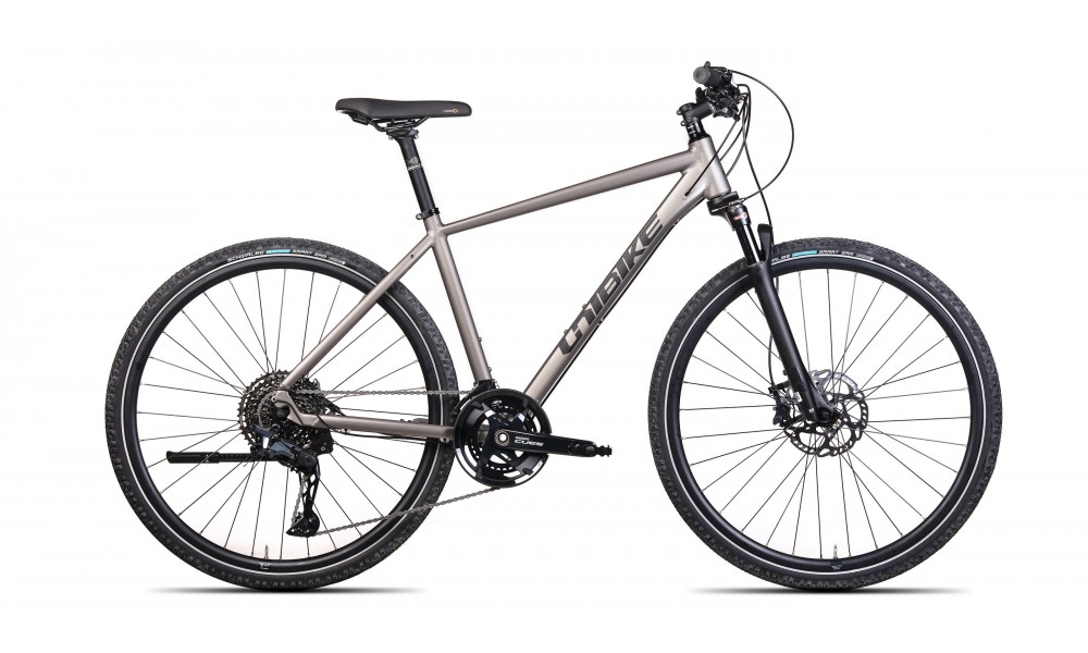 Rower crossowy Unibike Xenon Man 2024 - grafitowy