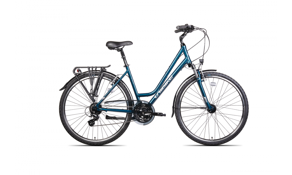 Rower trekingowy Unibike Vision Lady 2024 - niebieski